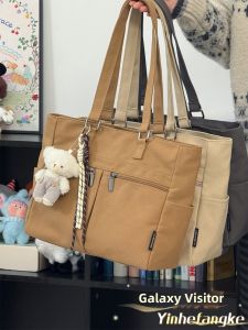 YINHEFANGKE | Large Capacity Casual Canvas Tote Bag