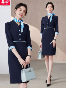 XINYU | Professional Sleeveless Dress Work Uniform