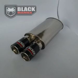 Knalpot Mobil Sebring Baby Original Black Mamba Dual