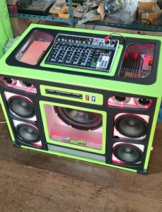 ตู้เครื่องเสียงรถยนต์ฟังในบ้านดอกซับ 10 นิ้วและ 12 นิ้ว(พร้อมฟังมีMixerได้ตามรูป)