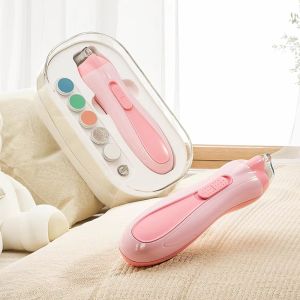Baby Nail Trimmer ElectricBaby Nail Clippers 6 in 1 Nail File Baby Grooming Kit Manicure Set For Toddler Adults