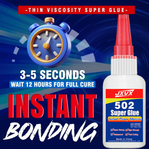 Jxvx 35g Super Welding Glue Universal High Strength Adhesive Waterproof and Oily for Plastic Wood Ceramics and Metal Welding Agent Waterproof Traceless Repair Adhesive Super Glue