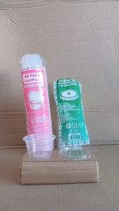 ถ้วยน้ำพริก ถ้วยน้ำจิ้ม 3 ออนซ์ พร้อมฝา ยี่ห้อSB ยกลัง อย่างละ 2000 ชิ้น