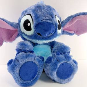 New Stitch  Plush Doll  Baby Breathing Sleeping Companion Music and Light Doll Sensory Stuffed Toy Christmas Birthday Gift