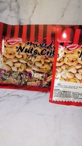 Naraya Mixed Nuts Crisp 200 / 400 Gram Halal Permen Tingting Kacang Panggang Crispy Ting Ting Enting