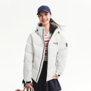 BOSIDENG | New Co-ed Short Thickened Hooded Down Jacket