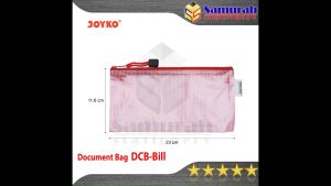 Document Bag Zipper DCB-33 Ukuran Bill / Tas Dokumen Seleting Plastik DCB 33 Buat Nota Kecil Panjang