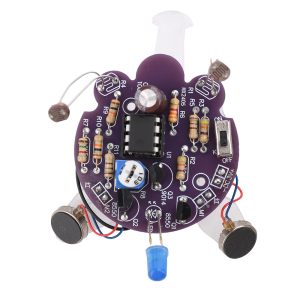 1 Set Light-Sensitive Mobile Robot DIY Kit Firefly DIY Parts Tail Breathing Light Fun Electronic Spare Parts