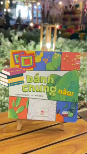 Gói Bánh Chưng Nào Bày Mứt Tết Nào - Sách tương tác ghép hình cho bé học về Tết cổ truyền VN - Kim Đồng