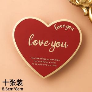 Valentines Day Decoration Cute Bear Rabbit Figurine Romantic Couple Confession Heart Shaped Card Love Plug-In Cake Decor