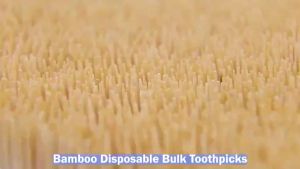 1000/2000Pcs Natural Bamboo Toothpick Durable Bamboo Picks Home Restaurant Toothp Double Headed