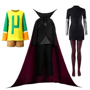 Black Cape Cosplay Costume Hotel Transylvania Performance Jonathan Mew Halloween Show Dusk till Dawn Cosplay Womens Top