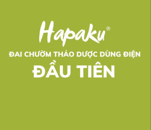 MUA KÈM Tấm thảo dược cho Đai chườm lưng HAPAKU Làm nóng bằng điện