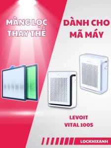 Màng lọc không khí Levoit Vital 100S. Lõi lọc không khí hepa kết hợp than hoạt tính giá rẻ chất lượng cao. Hàng nhập khấu
