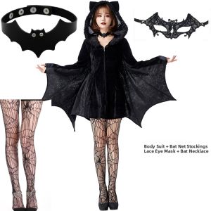 WUYIMEI | Halloween Bat Costume Cosplay Adult and Child