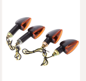 12V 10mm Universal Halogen Turn Signal Motorcycle Turn Signal Light Scooter Motorcycle Blinker Lamp For Honda For YAMAHA