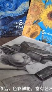 A4/8k Sketchbook Sketch Pad 40 Sheet 160g Artist Sketchbook for Drawing Illustration Art Class Students