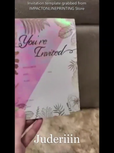 48PCS Holographic Film A4 Cold Lamination Sheets Waterproof Scratch Resistant 6 Designs Mixed Set