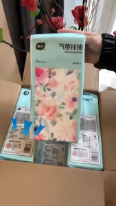 【6 packs】Botare Hanging Tissue 6000 sheets Deluxe Soft Pack Air-Cushion Facial Tissue Large 4-ply Baby tissue