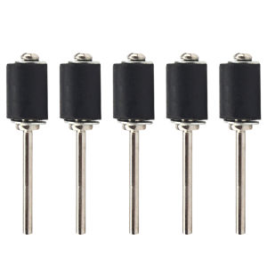 5pcs 1/8inch Shank Sanding Drums Kit Sand Mandrels Fit For Dremel Drill Rotary Abrasive Tools 12.7mm 6.35mm 9.5mm