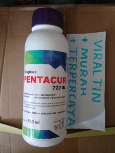 pentacur 500 ml fungisida mengobati bercak daun pada tanaman