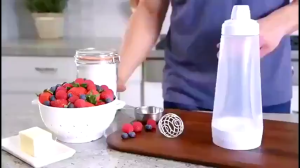 1000ML Hand Batter Mixing Bottle Cupcake Waffles Pancake Batter Shaker Bottle Muffin Kitchen Tools