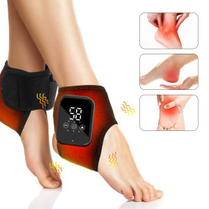 Điện mắt cá chân Massager xách tay mát xa chân hot nén đai quấn mắt cá chân giảm Achilles tendoniti viêm cân gan chân có thể sạc qua USB