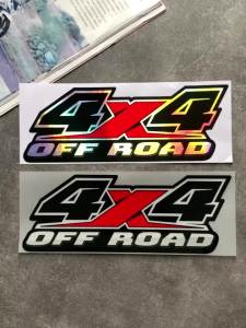 4X4 OFF ROAD Car Stickers Waterproof Vinyl Decals for Auot Body Window Rear Bumper Sunscreen Waterproof Car Truck Body Decal