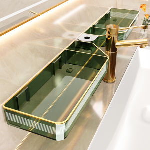 Bathroom Storage Rack Bathroom Toilet Sink Corner Punch-Free All Kinds of Storage Fantastic Bathroom Faucet