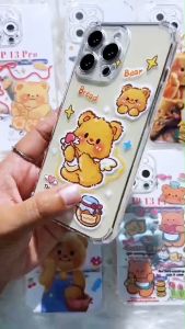 ราคาส่ง เคส ลายหมี สำหรับ SAMSUNG A55 A35 A25 A15 A14 A24 A34 A54 A23 A53 A73 A13 A05 A05S A04 A03 A02 A12 A22 A42 A32 TP 029