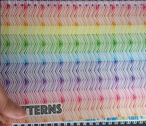 FSI TOP ONE PREMIUM NOTEBOOK SIDE SPIRAL 80 LEAVES SIZE 6" X 8 1/2" PATTERN DESIGN 10PCS PER SET