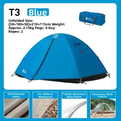 Mobi Garden | Windproof Rainproof Sunshade Breathable Portable Camping Tent