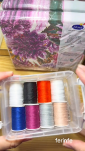 ชุดอุปกรณ์เย็บผ้า 30 ชิ้น เข็ม ด้าย อุปกรณ์เย็บปักถักร้อยครบชุด (พร้อมกล่อง) สำหรับงานเย็บ DIY