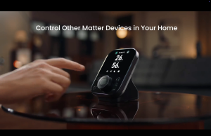 SwitchBot Hub 3 Smart Home Control Center | Matter Supported | Works with Apple Home | Temp/Hum/Light/Motion Sensor