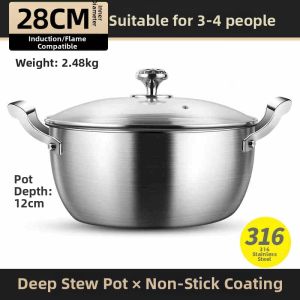 RONGCHUAN | Non Stick No Coating Stir Fry Pan