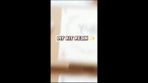 DIY Kit Resin Gantungan Kunci Key Chain Polyester Pemula Beginner by GHEduPlay