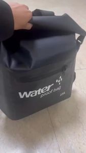 25L PVC Swimming Waterproof Dry Bag Double Straps Rafting Sports Kayaking Canoeing Swimming Bag Travel Kit Backpack Storage Bag