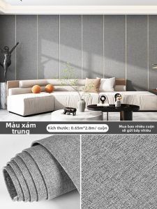 JIUYANG | Vải Dán Tường Cách Âm Tự Dính dày