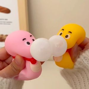 Heo con vật bóp thổi bóng đồ chơi trẻ nhỏ dễ thương mềm dẻo giảm căng thẳng trang trí quà tặng xinh