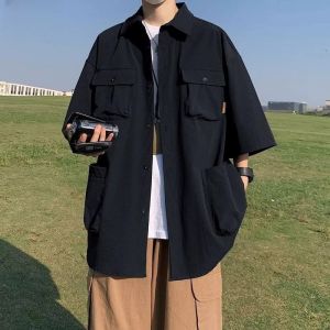 PAZHAOLANG | Plus Size Comfortable Summer Workwear Shirt