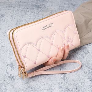 Large Capacity Fashionable Functional Handbag with Double Zipper