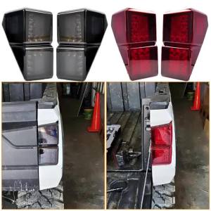 LED Tail Lights Taillights Brake Stop Lights for Polaris Ranger XP 1000/ Crew XP 1000/ Ranger 1000 XP 2018-2024