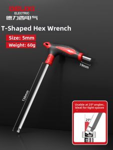 DELIXI Electric | Extended L-Shaped Hex Key Wrench Set
