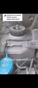 Karet Peredam Support Extra Karet Tatakan Shock Depan Datsun Go Nissan March