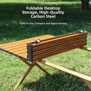 LINSI | Folding Outdoor Egg Roll Table