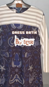 Baju Wanita / Dress Batik Tulis Atasan Wanita Katun Premium