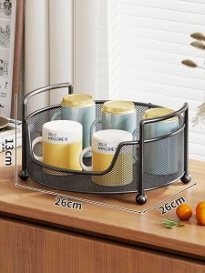 WUBUWEI | Dual Layer Tabletop Cup Rack for Draining and Storing