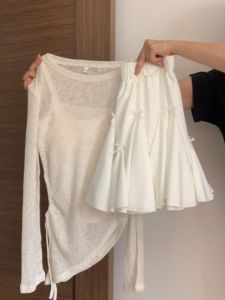 Bộ Đồ Hai Mảnh Thời Trang Nữ Mùa Xuân Hè Phong Cách Hàn Quốc Pure Desire Sweet Và Spicy Bộ Đồ Hai Mảnh Dopaamine Hoàn Chỉnh