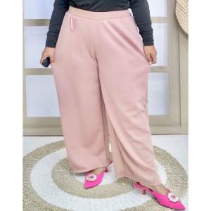 Kulot Highwaist Scuba Jumbo Celana Kulot BB 60-120kg high waist Kantong Karet