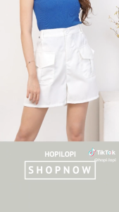 Celana Pendek Wanita Highwaist Korean Style Hotpants Kekinian Terbaru